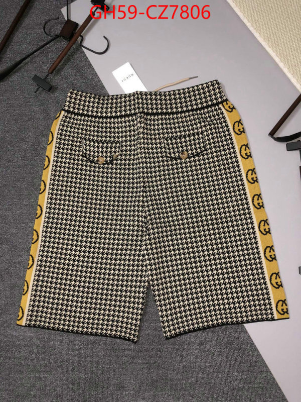 Clothing-Gucci where can you buy a replica ID: CZ7806 $: 59USD