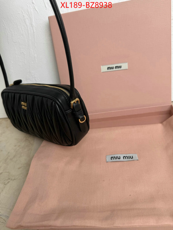 Miu Miu Bags(TOP)-Handbag- where should i buy to receive ID: BZ8938 $: 189USD,