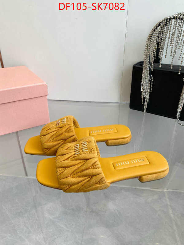 Women Shoes-Miu Miu replica 1:1 high quality ID: SK7082 $: 105USD