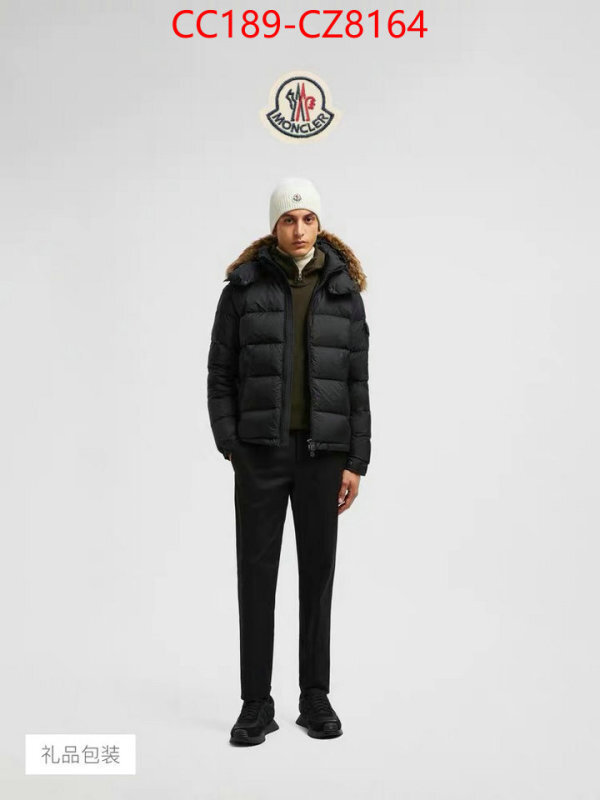 Down jacket Men-Moncler good quality replica ID: CZ8164 $: 189USD