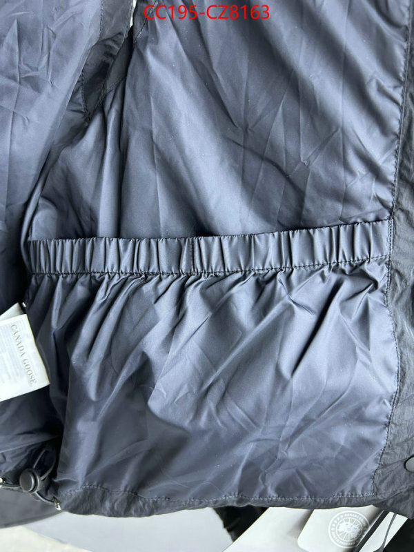 Down jacket Women-Canada Goose luxury cheap replica ID: CZ8163 $: 195USD
