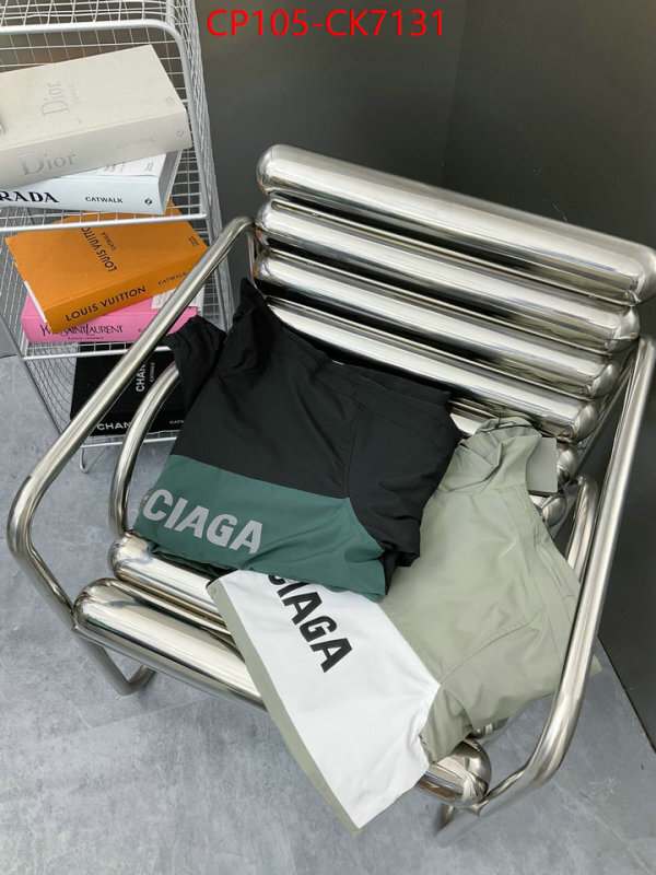 Clothing-Balenciaga perfect ID: CK7131 $: 105USD