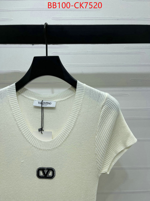 Clothing-Valentino top grade ID: CK7520 $: 100USD