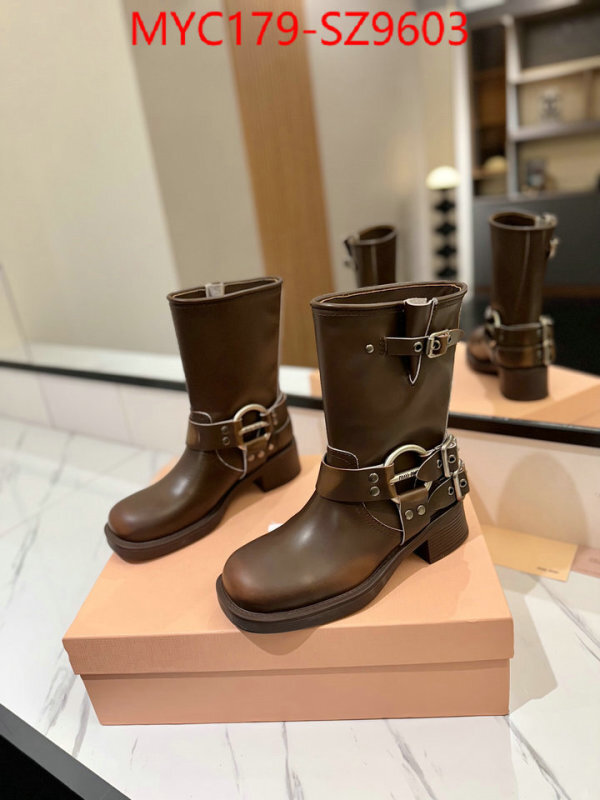 Women Shoes-Miu Miu high-end designer ID: SZ9603 $: 179USD
