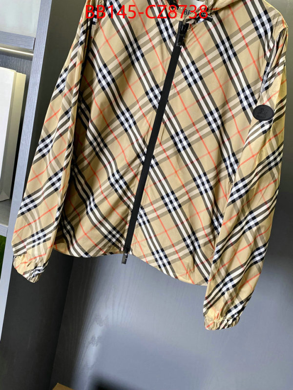 Clothing-Burberry styles & where to buy ID: CZ8738 $: 145USD
