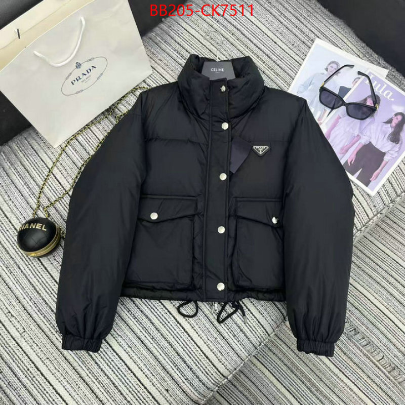 Down jacket Women-Prada online sales ID: CK7511 $: 205USD