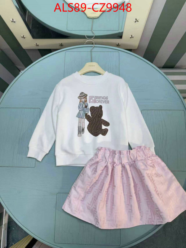 Kids clothing-Fendi highest quality replica ID: CZ9948 $: 89USD
