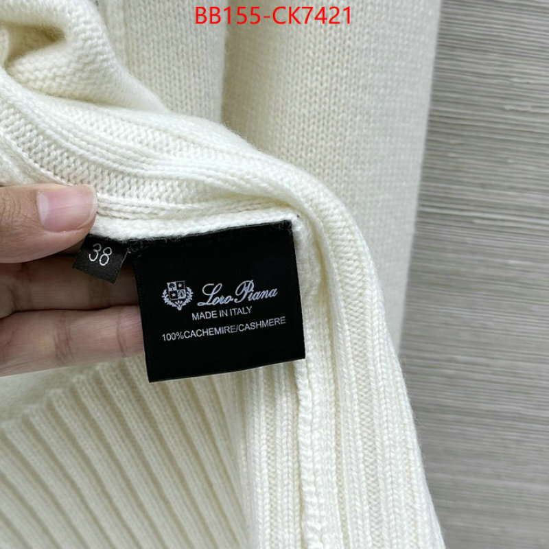 Clothing-Loro Piana how to find designer replica ID: CK7421 $: 155USD