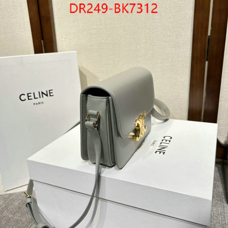 Celine Bags(TOP)-Triomphe Series cheap high quality replica ID: BK7312 $: 249USD,