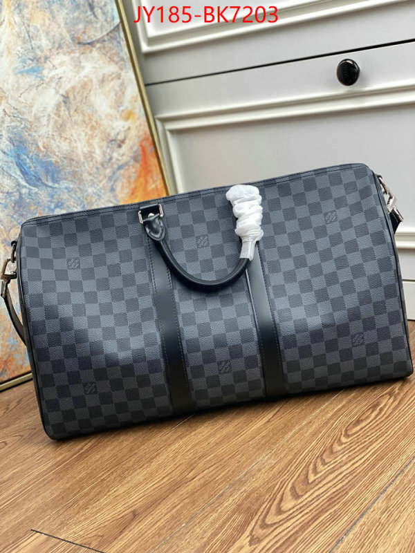 LV Bags(TOP)-Keepall BandouliRe 45-50- what best designer replicas ID: BK7203 $: 185USD,