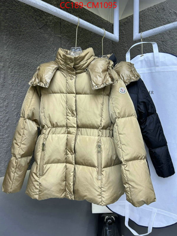 Down jacket Women-Moncler luxury fake ID: CM1095 $: 189USD