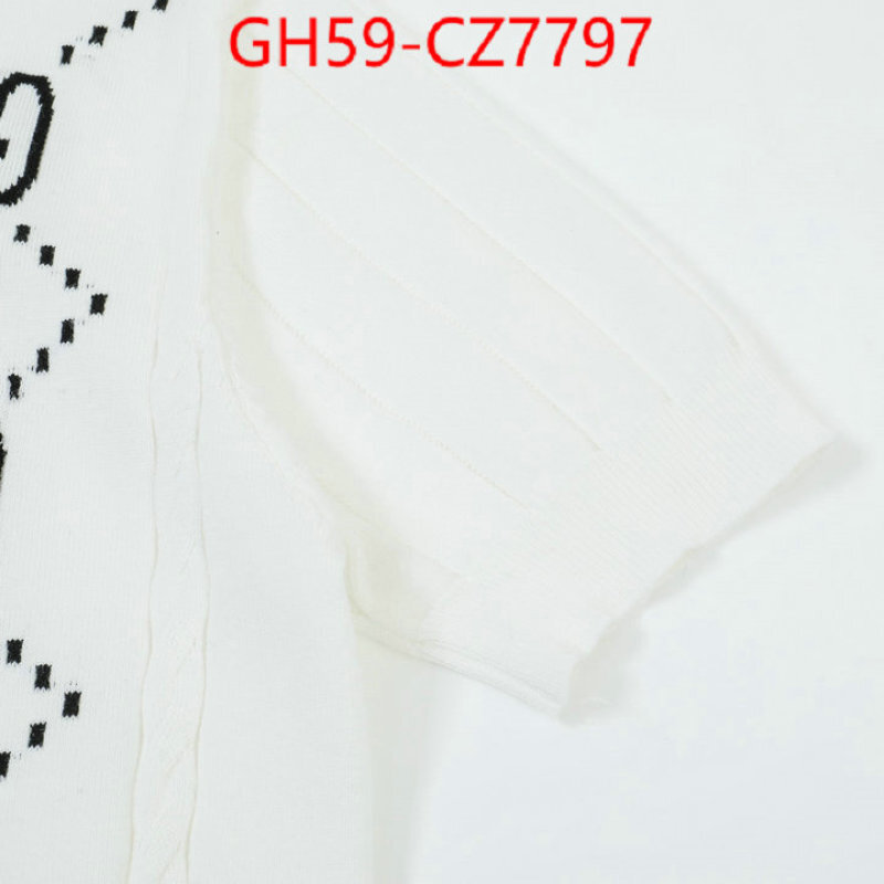 Clothing-Gucci cheap wholesale ID: CZ7797 $: 59USD