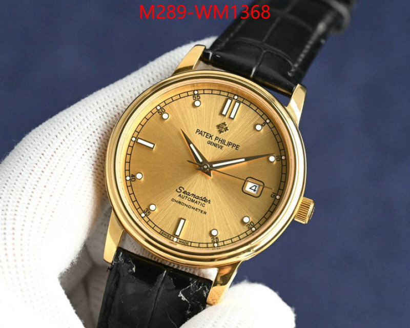 Watch(TOP)-Patek Philippe top brands like ID: WM1368 $: 289USD