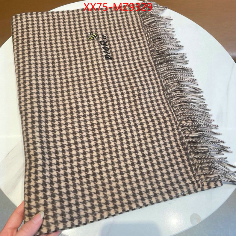 Scarf-Dior top brands like ID: MZ9329 $: 75USD