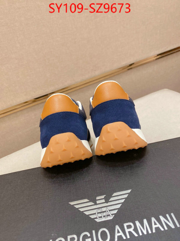 Men shoes-Armani top perfect fake ID: SZ9673 $: 109USD