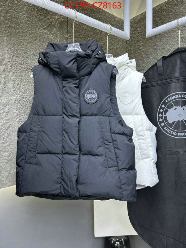 Down jacket Women-Canada Goose luxury cheap replica ID: CZ8163 $: 195USD