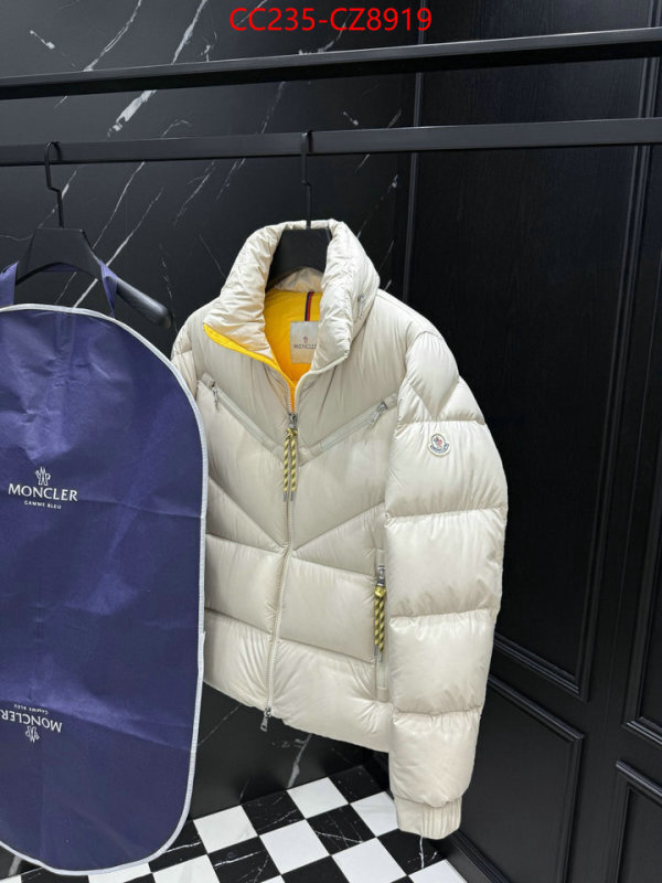 Down jacket Men-Moncler the best ID: CZ8919 $: 235USD