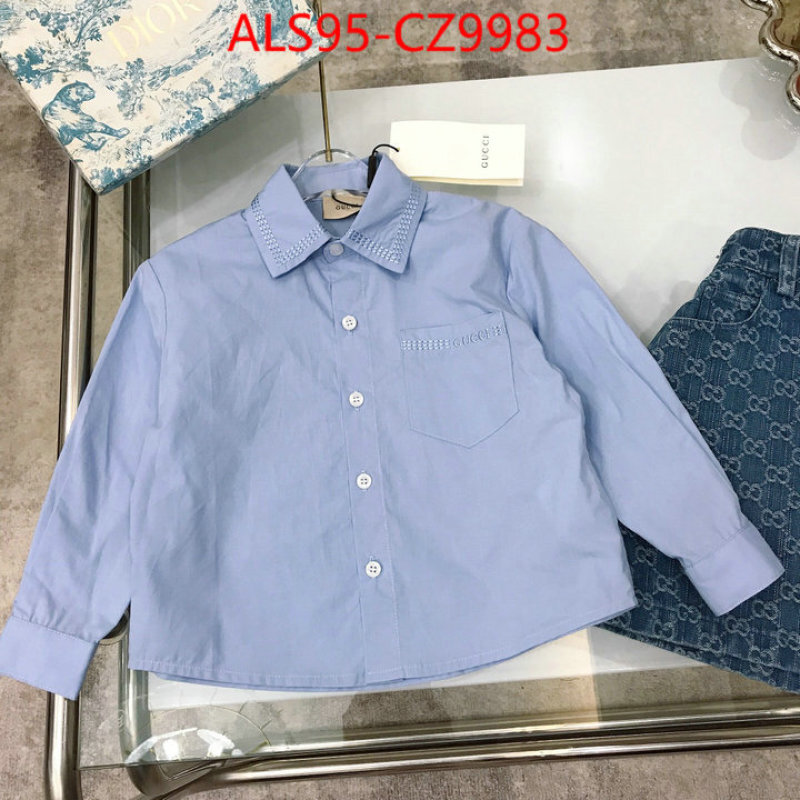 Kids clothing-Gucci best luxury replica ID: CZ9983 $: 95USD