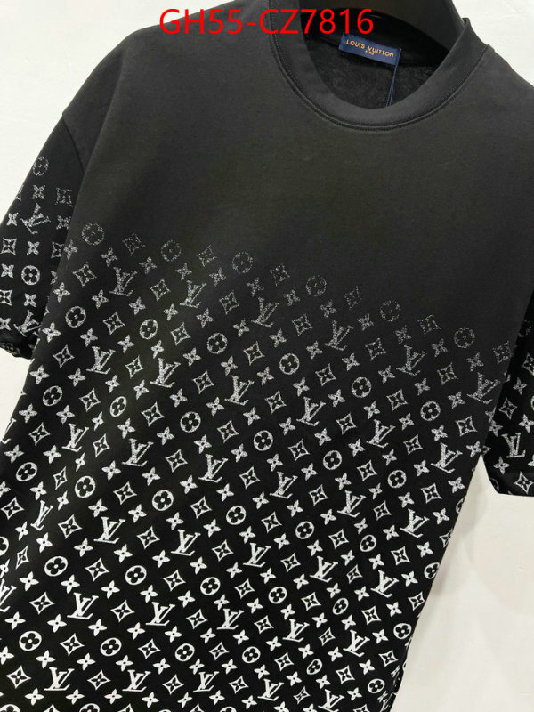 Clothing-LV replica 2024 perfect luxury ID: CZ7816 $: 59USD
