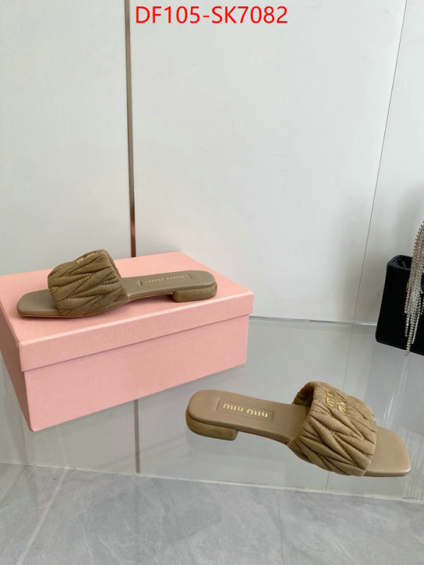 Women Shoes-Miu Miu replica 1:1 high quality ID: SK7082 $: 105USD
