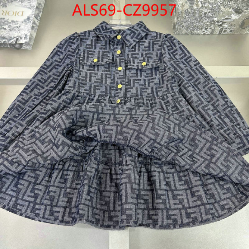 Kids clothing-Fendi high-end designer ID: CZ9957 $: 69USD