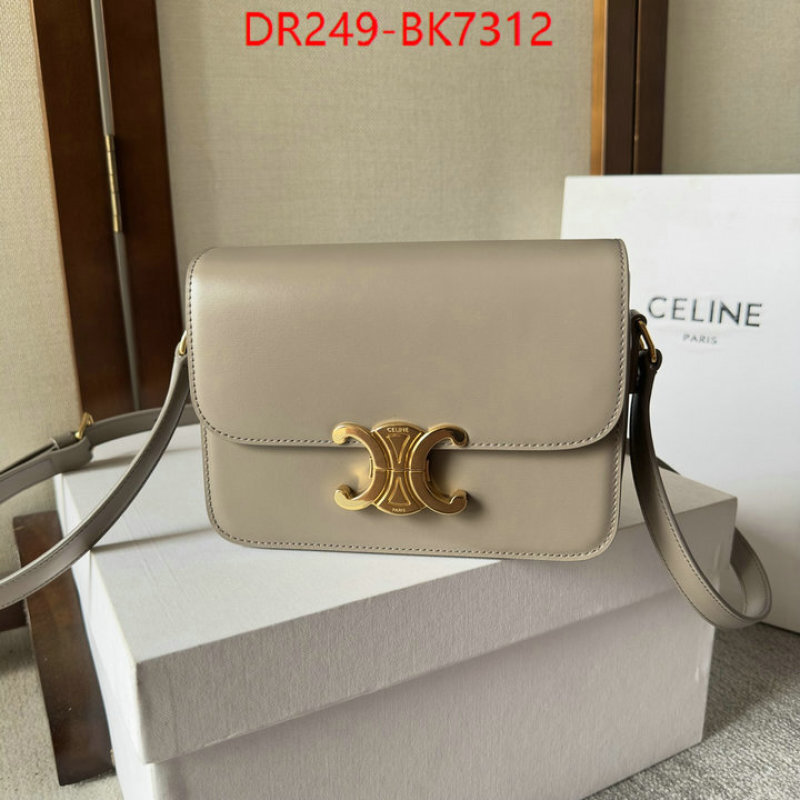 Celine Bags(TOP)-Triomphe Series cheap high quality replica ID: BK7312 $: 249USD,