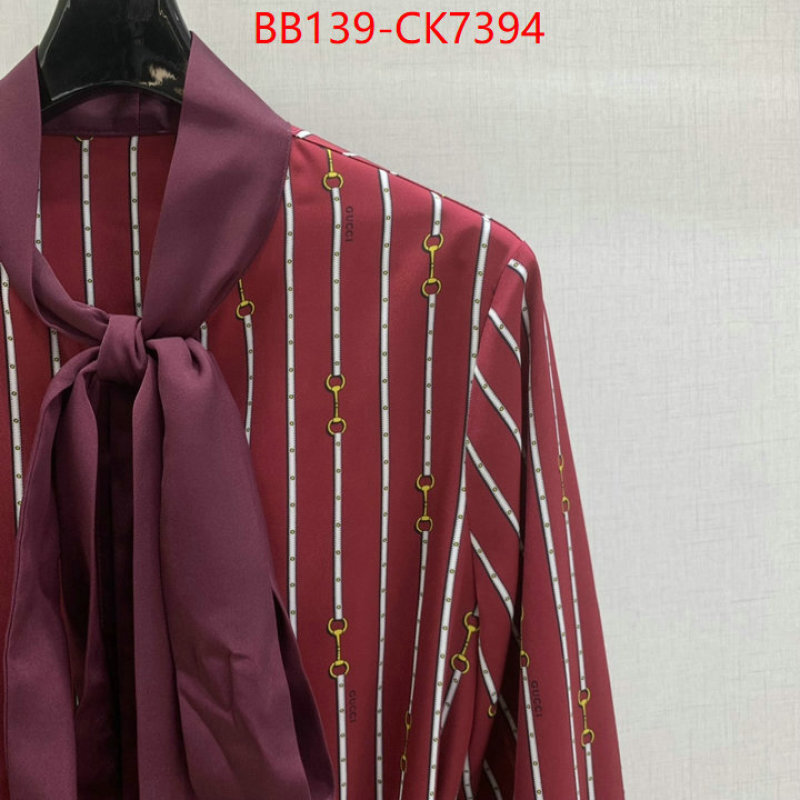 Clothing-Gucci can you buy knockoff ID: CK7394 $: 139USD