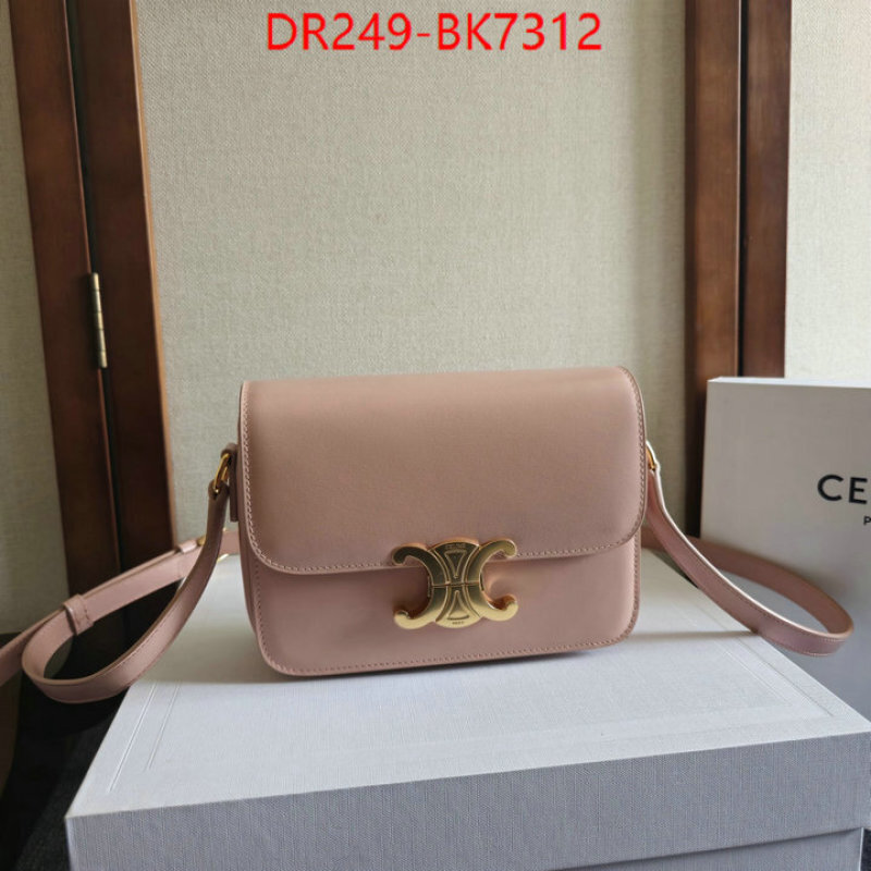 Celine Bags(TOP)-Triomphe Series cheap high quality replica ID: BK7312 $: 249USD,
