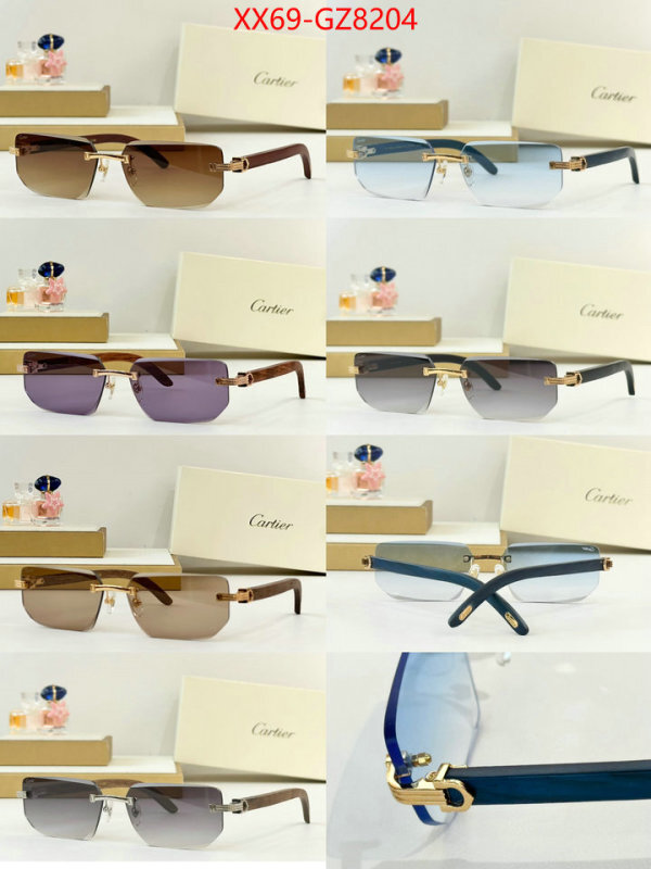 Glasses-Cartier store ID: GZ8204 $: 69USD
