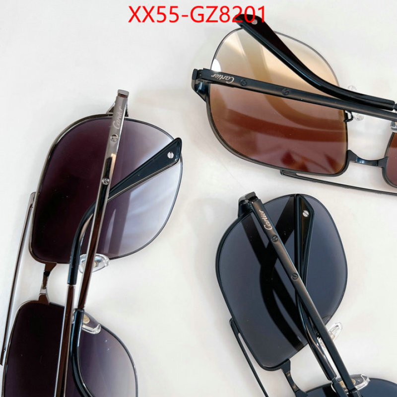 Glasses-Cartier 1:1 replica ID: GZ8201 $: 55USD