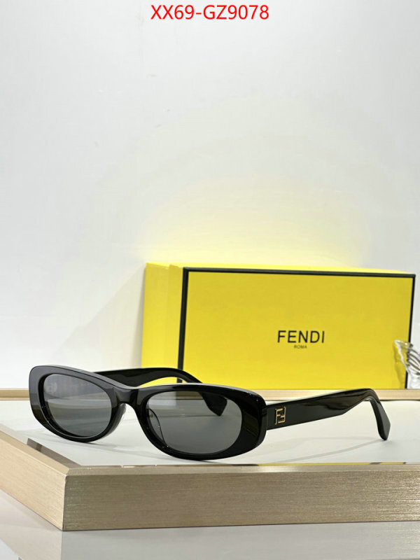 Glasses-Fendi shop now ID: GZ9078 $: 69USD