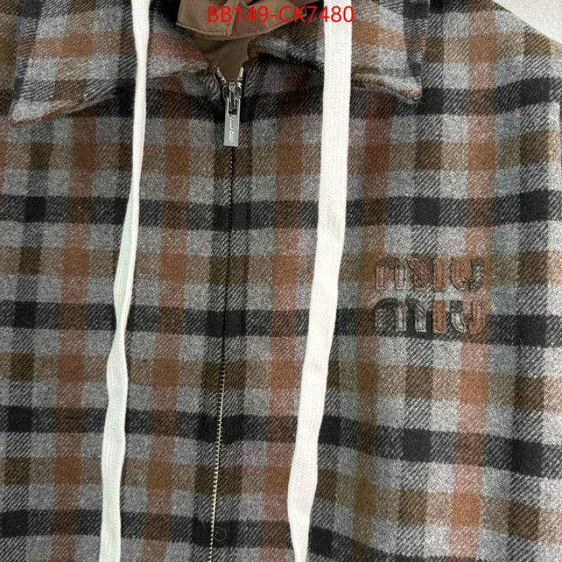 Clothing-MIU MIU the best quality replica ID: CK7480 $: 149USD