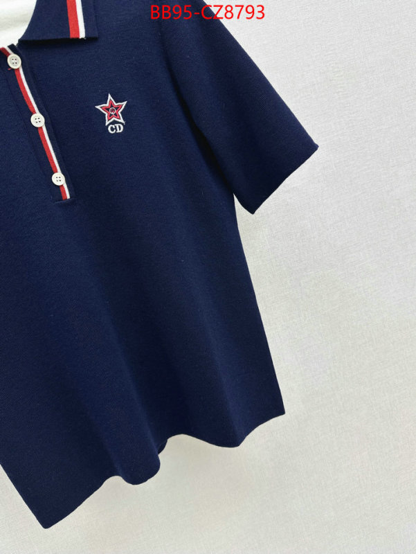Clothing-Dior designer wholesale replica ID: CZ8793 $: 95USD