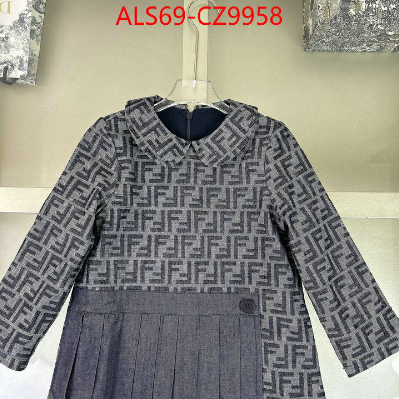 Kids clothing-Fendi where can i buy the best 1:1 original ID: CZ9958 $: 69USD