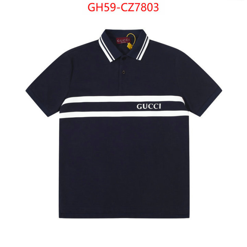Clothing-Gucci best replica quality ID: CZ7803 $: 59USD