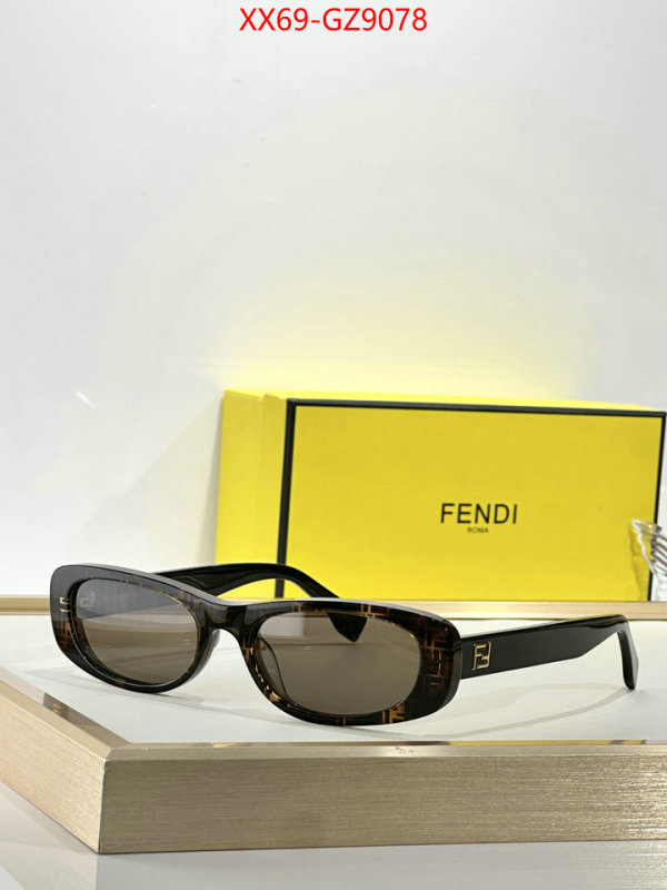 Glasses-Fendi shop now ID: GZ9078 $: 69USD