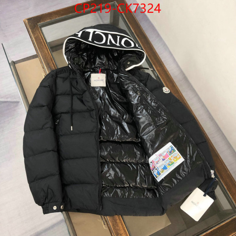 Down jacket Men-Moncler first top ID: CK7324 $: 219USD