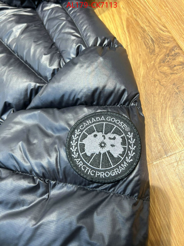 Down jacket Women-Canada Goose shop the best high quality ID: CK7113 $: 179USD