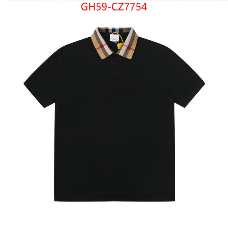 Clothing-Burberry wholesale imitation designer replicas ID: CZ7754 $: 59USD