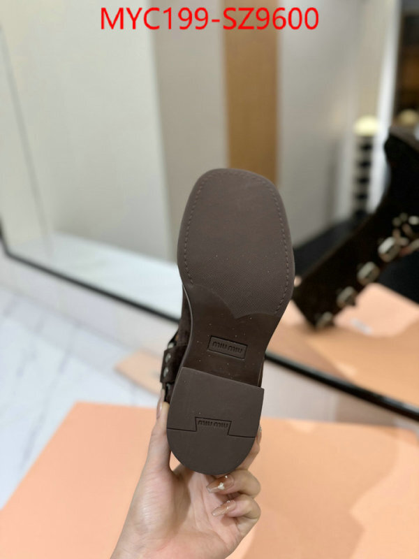 Women Shoes-Miu Miu we provide top cheap aaaaa ID: SZ9600 $: 199USD
