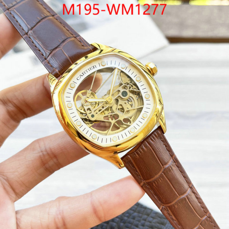 Watch(TOP)-Cartier what best replica sellers ID: WM1277 $: 195USD