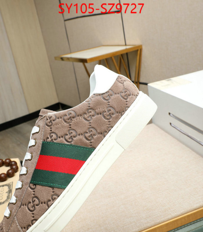 Men Shoes-Gucci where quality designer replica ID: SZ9727 $: 105USD