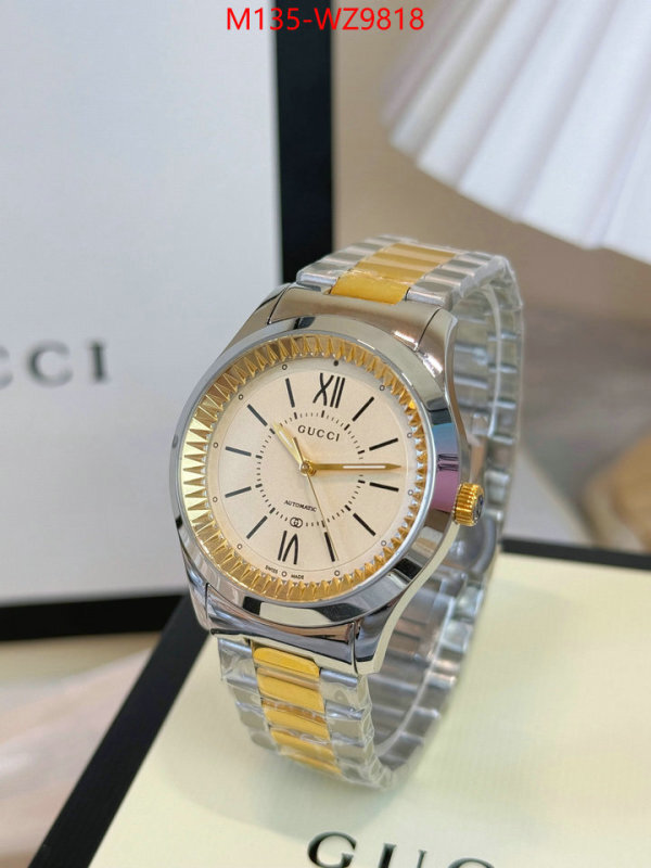 Watch(4A)-Gucci 1:1 ID: WZ9818 $: 135USD
