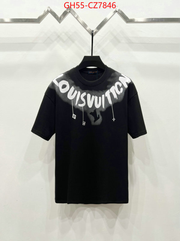 Clothing-LV top quality fake ID: CZ7846 $: 55USD