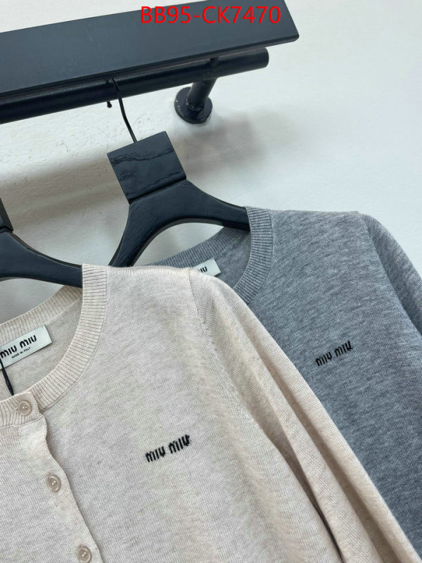Clothing-MIU MIU is it ok to buy ID: CK7470 $: 95USD