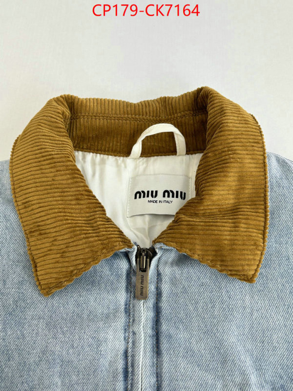 Clothing-MIU MIU fake cheap best online ID: CK7164 $: 179USD