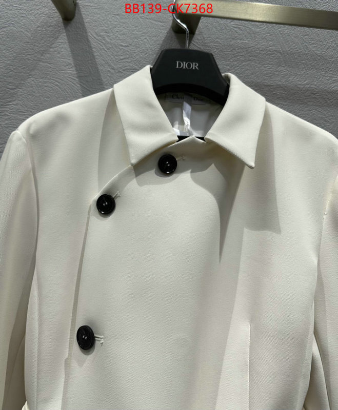 Clothing-Dior top quality ID: CK7368 $: 139USD