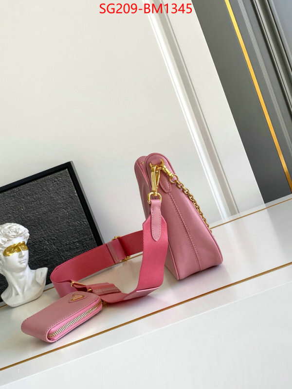 Prada Bags(TOP)-Crossbody- good quality replica ID: BM1345 $: 209USD,