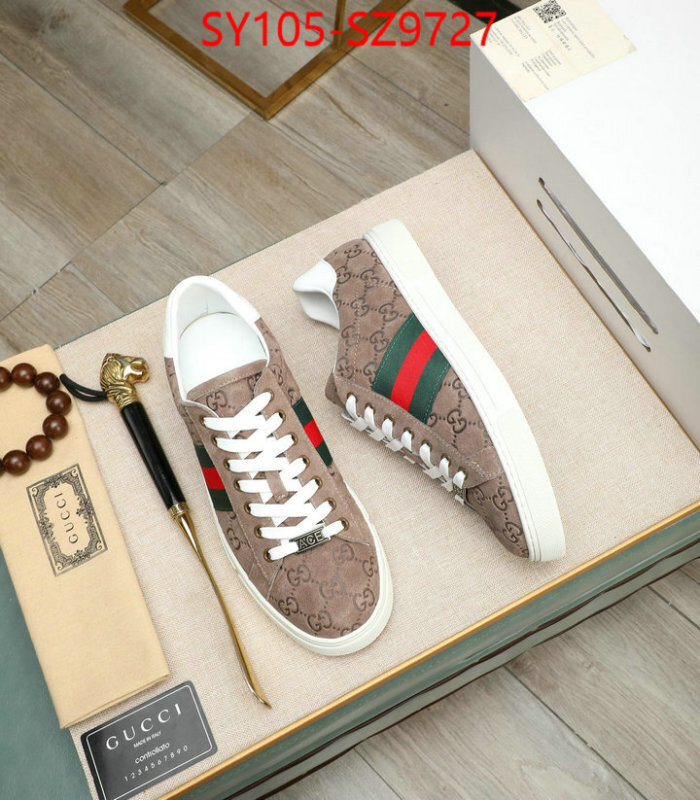 Men Shoes-Gucci where quality designer replica ID: SZ9727 $: 105USD