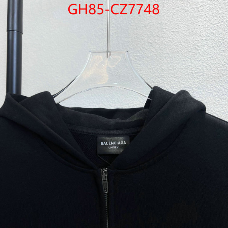 Clothing-Balenciaga top 1:1 replica ID: CZ7748 $: 85USD
